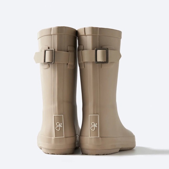 Goumi Kids Tan Rain Muddies Rainboots - Picture 3 of 7